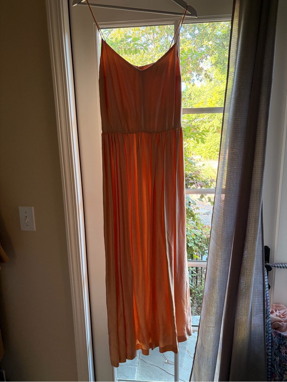 Studio Peach Spaghetti-Strap Maxi Dress